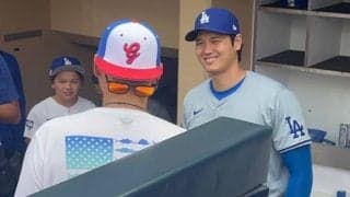 大谷翔平が「今の方がデカく見える」　7年ぶり再会…元ロッテ助っ人が驚愕した肉体