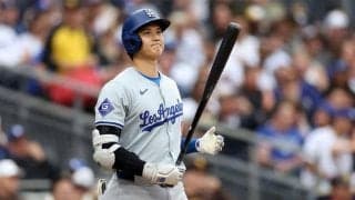 大谷翔平、2戦ぶり無安打もド軍勝利　打率.352でトップ陥落…球場記録の4万6701人が観戦