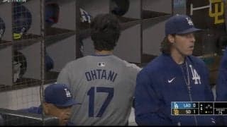 放送事故レベル！大谷翔平、判定にキレた…！？ 中継カメラがとらえた緊迫の瞬間　ベンチで一瞬見せたリアクションにファン騒然「怖すぎる」「痛いしアウトだし…」