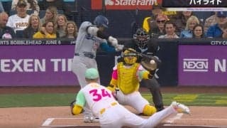 この動きはなんだ…！？大谷翔平もやられた“魔球”がヤバすぎる　強打のドジャース打線から三振を奪いまくる変化球が話題に「ボールが逃げる」「変化量ヤバいな」