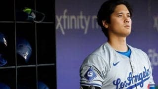 大谷翔平、今季2度目の欠場でド軍敗戦　代打待機も…ダルビッシュとの対戦はお預け