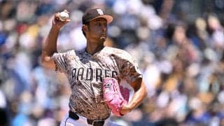 ダルビッシュ有、5回途中までパーフェクトの好投 7回2安打無失点7K 日米通算199勝目の権利持って降板