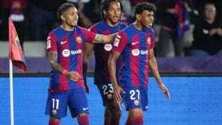 ソシエダに完勝のバルセロナが2位浮上！古巣対決の久保は70分からプレー【ラ・リーガ】