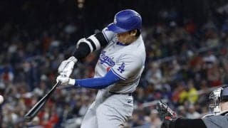 【MLB】大谷翔平、今季“メジャー6位”の俊足で適時内野安打　一塁まで「平均4.13秒」