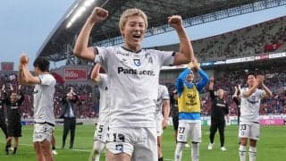 4月度の月間ヤングプレーヤー賞、J1は3戦連発のG大阪FW坂本一彩、J2は5連勝に貢献の長崎MF笠柳翼、J3は福島のMF大関友翔が受賞