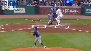 球場騒然！一体、何が起こったのか…！？ カブス・今永昇太の“超高速牽制”がヤバすぎる　73盗塁MVP男を刺して話題に 「えっ？」「速くて見えねえ…」