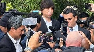 水原一平被告が罪状認否で出廷　黒スーツで形式上“無罪主張”…報道陣に無言、米報道