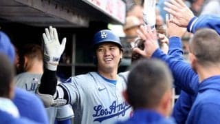 大谷翔平、12号＆3安打で勝利貢献　打率.361で首位打者再浮上…サイクル王手の活躍