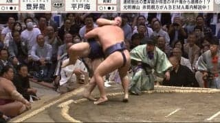 立行司が転倒の珍事に豊昇龍が…取組直後に見せた驚きの表情にファン注目「ガン見してるじゃん」