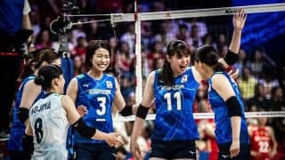 女子日本代表はVNL初戦で世界ランク1位のトルコに勝利
