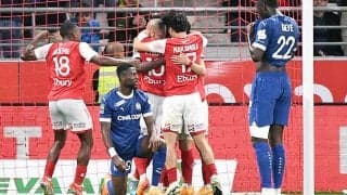 伊東純也が絶妙クロスで決勝点のOG誘発！　中村敬斗もポスト直撃弾で見せ場作ったS・ランスが7戦ぶり白星【リーグ・アン】