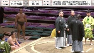 お願いです、相撲の神様！ 物言い協議中に序二段力士が珍しい仕草「こんなの見たことない」「わかりやすい」ファンほっこり