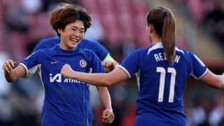 なでしこFW浜野まいかが大仕事！ チェルシーに優勝の可能性残す決勝ゴール記録、最終節前に首位浮上【FAWSL】