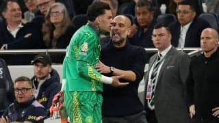 プレミア4連覇＆FAカップ制覇目指すシティに不安材料…交代に不満爆発だったGKエデルソンが右眼窩骨折でシーズン終了