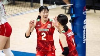 女子日本代表　ブルガリアをストレートで下し連勝　林と古賀主将が最多13得点