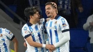 「これは天才のプレイ」「誰も想像してなかった」久保建英が衝撃のスーパーアシスト！ 開始3分で魅せた圧巻のプレーに「さすがとしか言いようがない」