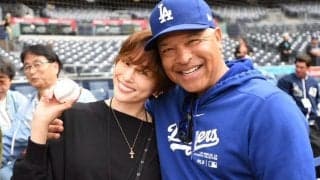 米倉涼子さん、ド軍監督の「お人柄に感動」　メジャー観戦で「エネルギーに大興奮」