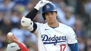 大谷翔平、4の0で首位打者“陥落”　初の1番起用で無安打も…ド軍2連勝で貯金14