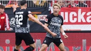 「これは素晴らしい」「調子良いな〜」堂安律がシーズンラストゲームで豪快ヘッド！ ブンデスハイを更新する7点目で締めくくる