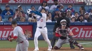 衝撃の大爆音！大谷翔平、変態パワー弾で“異変”が起きた！？ あれが入るのか… 打った瞬間の観客のリアクションがヤバすぎる「あの飛び方w」「ファウルにならない？」