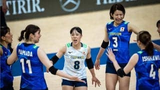 女子日本代表　ポーランドに敗れVNL2024初黒星