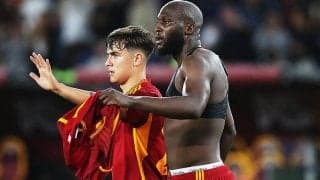 ローマが公式戦7試合ぶり勝利で6位死守！　パレデス退場で窮地もルカク値千金弾でウノゼロ勝利【セリエA】