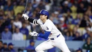 【MLB】「審判さんあぶない」大谷翔平、俊足飛ばして内野安打マーク　“あわや衝突”のヒヤリ場面も……
