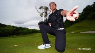 幡地隆寛、日本ツアー初優勝で嬉しいウォーターシャワー「ようやくかけられる側に」