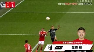 なぜ173センチの堂安律が“豪快ヘディングゴール”を叩き込めたのか？ 元日本代表DFは10センチの身長差を埋めた駆け引きを「洗練されている」と絶賛