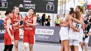 3x3女子日本代表が延長戦でドイツに惜敗…男女ともにパリオリンピック出場に届かず