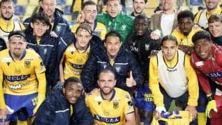 【現地撮】一生ダイビングヘッド岡崎慎司38歳のラストマッチ｢最後の雄姿｣(2)試合後に語った｢引退後｣、｢最高のゴール｣と｢人工芝｣