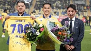 【現地撮】一生ダイビングヘッド岡崎慎司38歳のラストマッチ｢最後の雄姿｣(1)試合後に語った｢引退理由｣と｢監督｣と｢死に場所｣