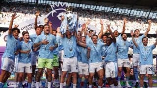 前人未到の4連覇、シティの祝賀会は朝5時まで行われた中で選手1人が連れ出される事態に…参加者と喧嘩に