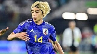 「早すぎぃ！」“爆速”伊東純也の最終戦での独走50m高速ドリブルからのアシスト未遂シーンに注目！「これカッコ良すぎた」「アシスト王惜しかったなー」の声