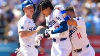 大谷翔平をくしゃくしゃに…“犯人”発覚に「泣ける」　まさかの人物登場にファン感涙