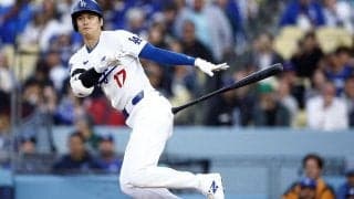 【MLB】「この男にはエゴがない」大谷翔平、意表を突くセーフティバントで内野安打　相手の守備乱れ出塁