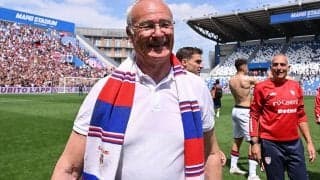 カリアリを残留に導いたラニエリ監督が辞任、監督業からの引退は未定