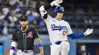 大谷翔平、4戦連続本塁打なしも…メジャー6冠キープ　ライバルと4本差、追走する背中