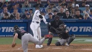 エンゼルス時代と違う…！？ 大谷翔平、何かが変わった…！ 古田敦也氏が称賛、ボールを潰した“強烈ライナー”がヤバすぎる　ファン騒然「打率4割も見える？」「確実に変わった」