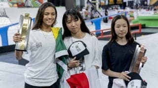 波乱の展開の中で強さを見せたのは赤間凛音と吉沢恋「オリンピック予選シリーズ(OQS)」上海大会 女子スケートボードストリート種目