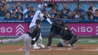 大谷翔平、弱点がまた1つ消えた…！左投手の外角スライダーをあっさりヒット 相手投手もうんざりリアクション