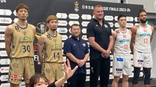 ファイナルを戦う2チームが決戦の地に集結…連覇目指す岸本隆一「まくとぅそーけーなんくるないさ」