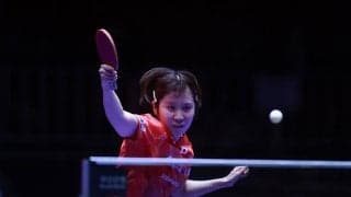 平野美宇、台湾選手に大苦戦もフルゲーム制する　準々決勝進出で張本美和撃破の中国選手と対戦へ【WTTコンテンダー太原】