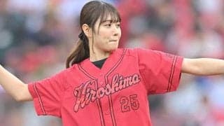始球式の19歳美女が「めっちゃ可愛い！」　父は元右腕…SNSで感想綴る「貴重な体験」