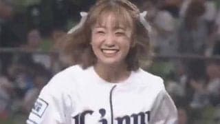 人気声優が“完璧始球式”　ワインドアップ→豪快投球でミット一直線…場内喝采