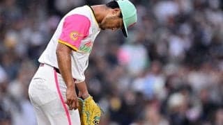 ダルビッシュ、自己ワーストタイの4被弾　25回連続無失点が一転…6回途中7失点で降板