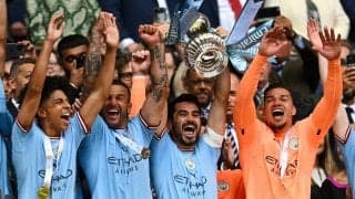 昨季FA杯決勝で大活躍のギュンドアン、古巣にエール　「カップをマンチェスターの青い側に」