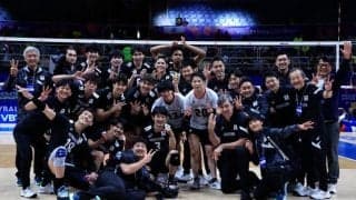 「まだ無敗！」男子バレー日本代表が“スリリングな試合”でキューバを撃破！ 逆転勝利に海外メディアも賛辞