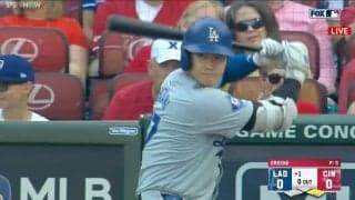 どうした、大谷翔平？不振を漂わせる見逃し三振「いーっ」「ふー」と悔しさに耐える表情連発 ファンも心配「首振ってるやん」「あっけない」