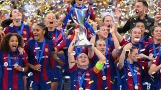 ボンマティ＆プテジャスのバロンドールコンビがゴール、圧巻のバルセロナが女子CL3連覇達成！ シーズン4冠と圧倒的な強さを見せる【UWCL】